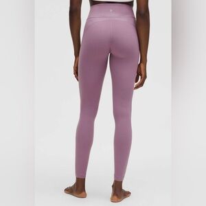 NWT Lululemon Groove High-Rise Ribbed Panel Tight 28" Lavender Lux - Size 6